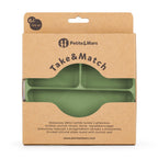 Petite&Mars farfurie rotunda compartimentata Take&Match 6m+ Sweet Pea