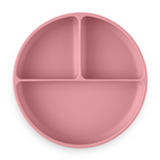 Petite&Mars farfurie rotunda compartimentata Take&Match 6m+ Dusty Rose