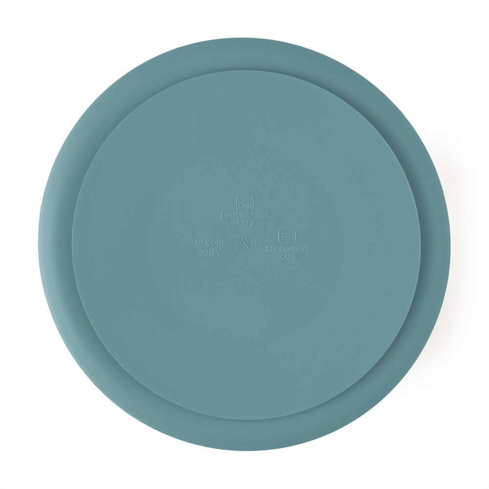 Petite&Mars farfurie rotunda compartimentata Take&Match 6m+ Frosted Sky