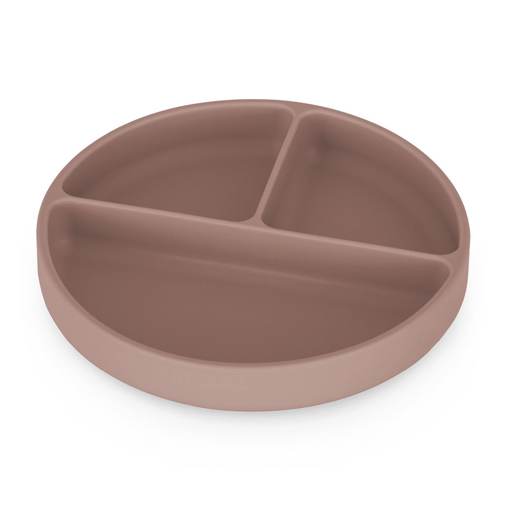Petite&Mars farfurie rotunda compartimentata Take&Match 6m+ Velvet Latte