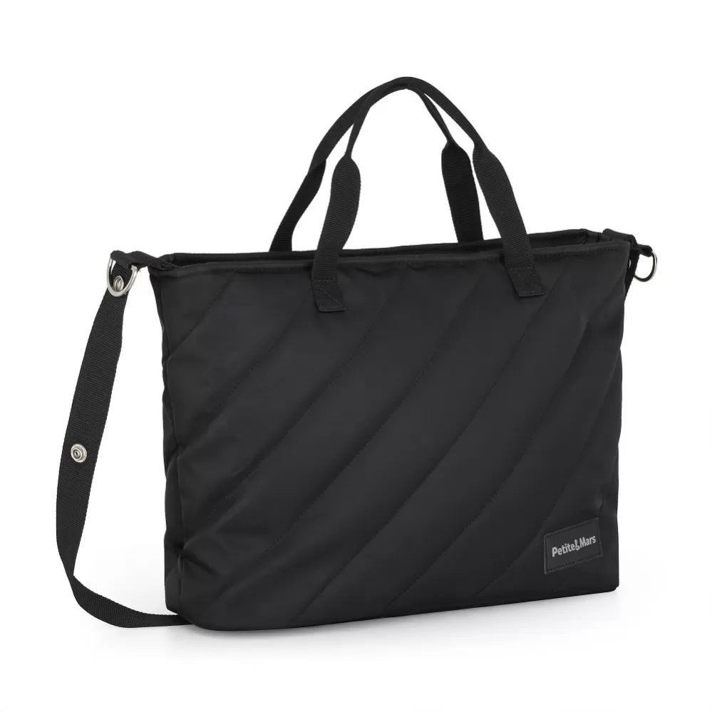 Petite&Mars geanta mamici Mia 0m+ Absolute Black Imagine principală a produsului