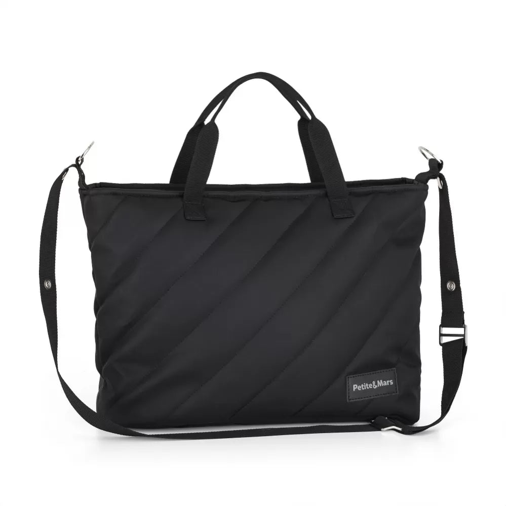 Petite&Mars geanta mamici Mia 0m+ Absolute Black Imagine secundară a produsului