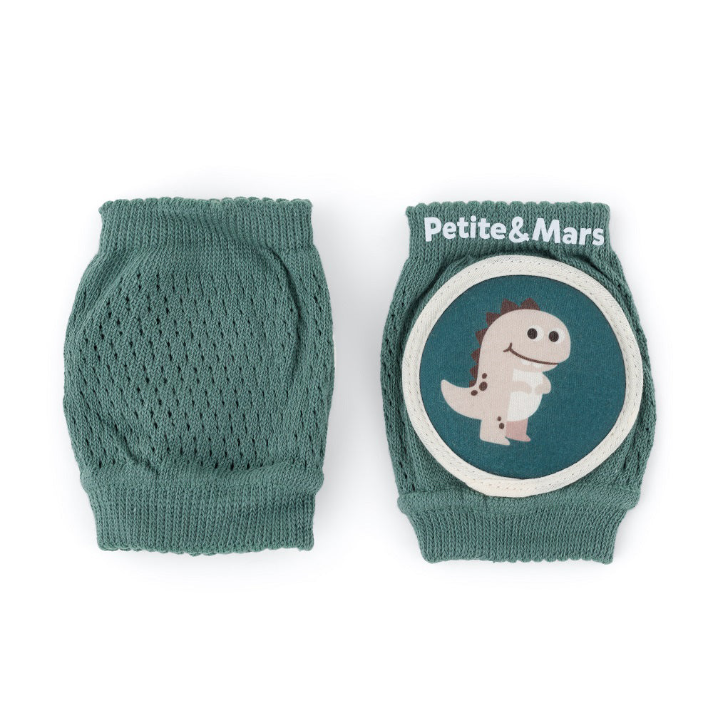 Petite&Mars genunchiere cu pernute 6m+ 2 buc Verde