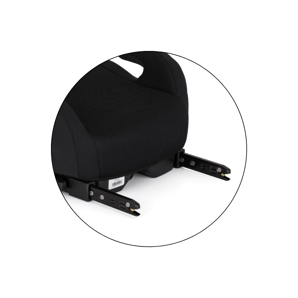 Petite&Mars inaltator auto Optimus Pro i-Size 125-150 cm Air Coal Black