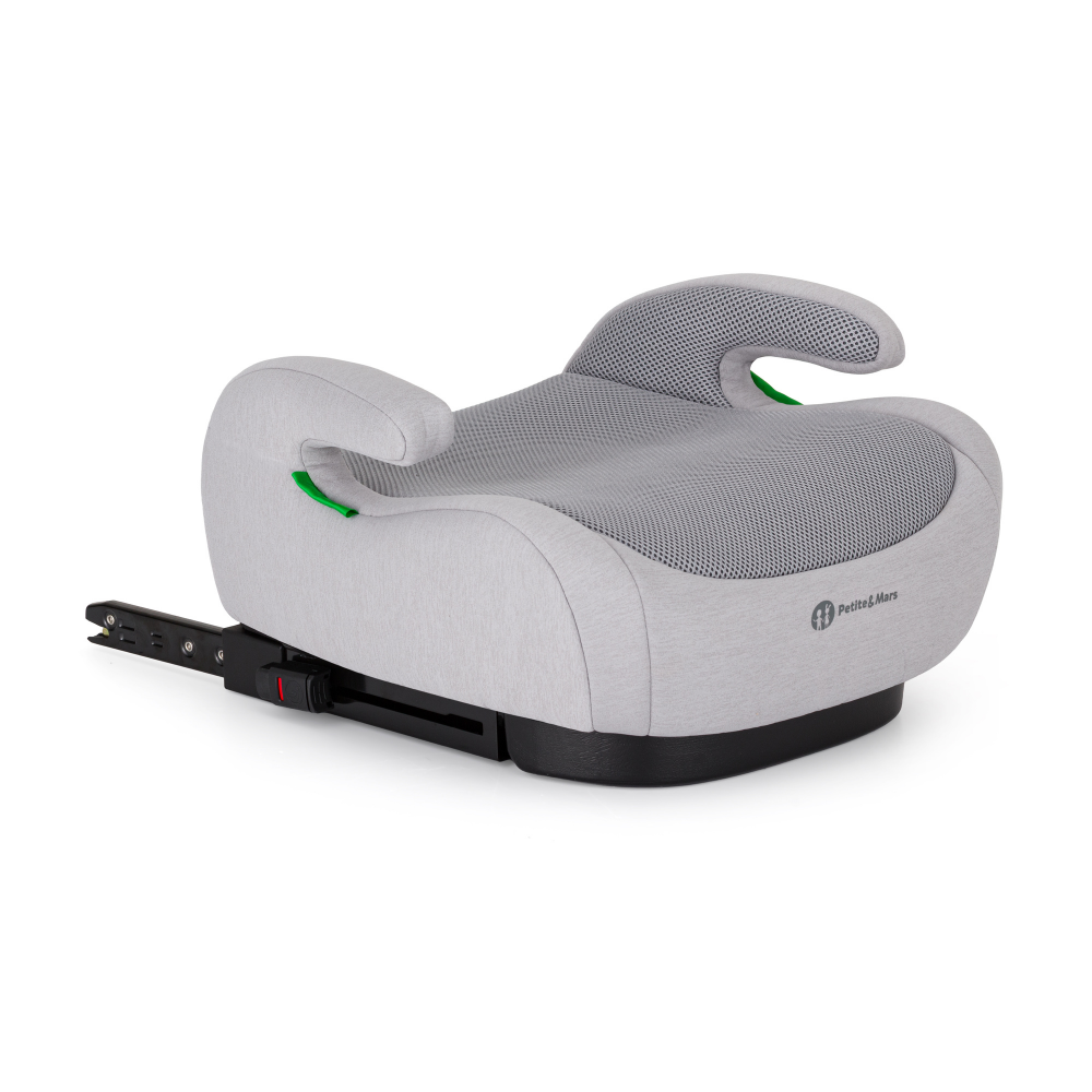 Petite&Mars inaltator auto Optimus Pro i-Size 125-150 cm Air Gentle Grey Imagine principală a produsului
