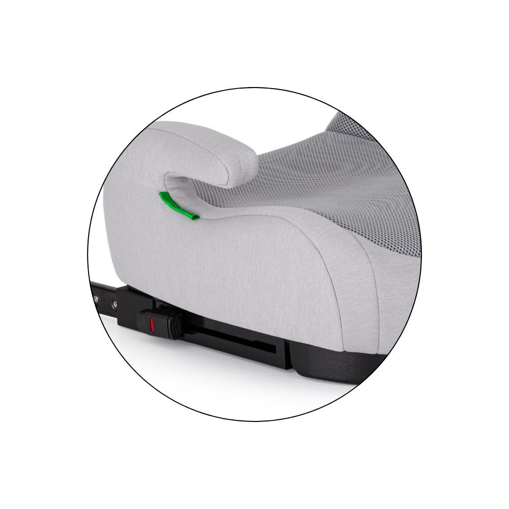 Petite&Mars inaltator auto Optimus Pro i-Size 125-150 cm Air Gentle Grey