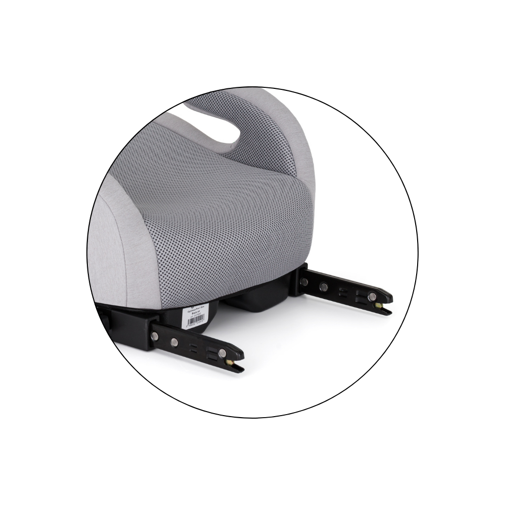 Petite&Mars inaltator auto Optimus Pro i-Size 125-150 cm Air Gentle Grey