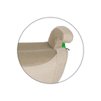 Petite&Mars inaltator auto Optimus Pro i-Size 125-150 cm Air Sage Beige