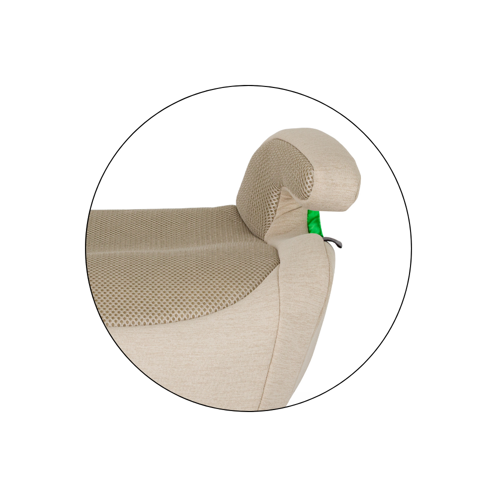 Petite&Mars inaltator auto Optimus Pro i-Size 125-150 cm Air Sage Beige