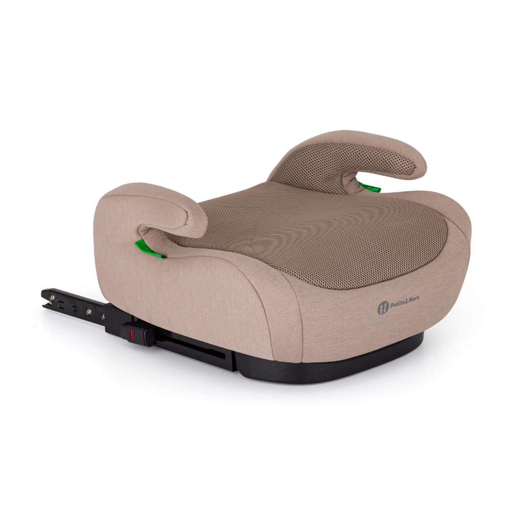 Petite&Mars inaltator auto Optimus Pro i-Size 125-150 cm Air Tan Brown Imagine principală a produsului