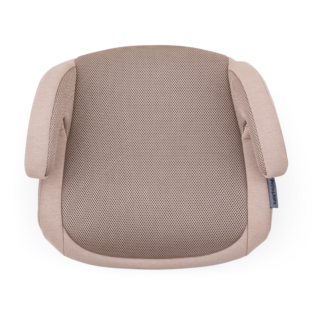 Petite&Mars inaltator auto Optimus Pro i-Size 125-150 cm Air Tan Brown