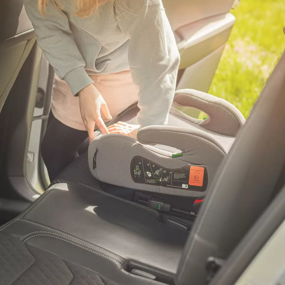 Petite&Mars inaltator auto Optimus Pro i-Size 125-150 cm Black Air