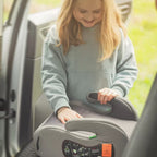 Petite&Mars inaltator auto Optimus Pro i-Size 125-150 cm Black Air