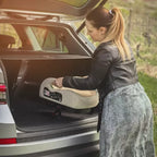 Petite&Mars inaltator auto Optimus Pro i-Size 125-150 cm Caramel Brown