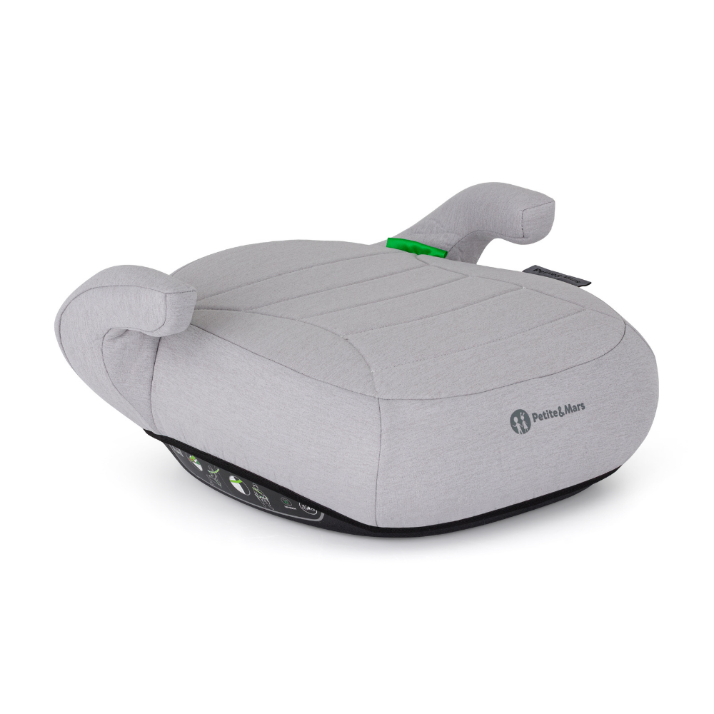 Petite&Mars inaltator auto Zuno 125-150 cm Gentle Grey Imagine principală a produsului