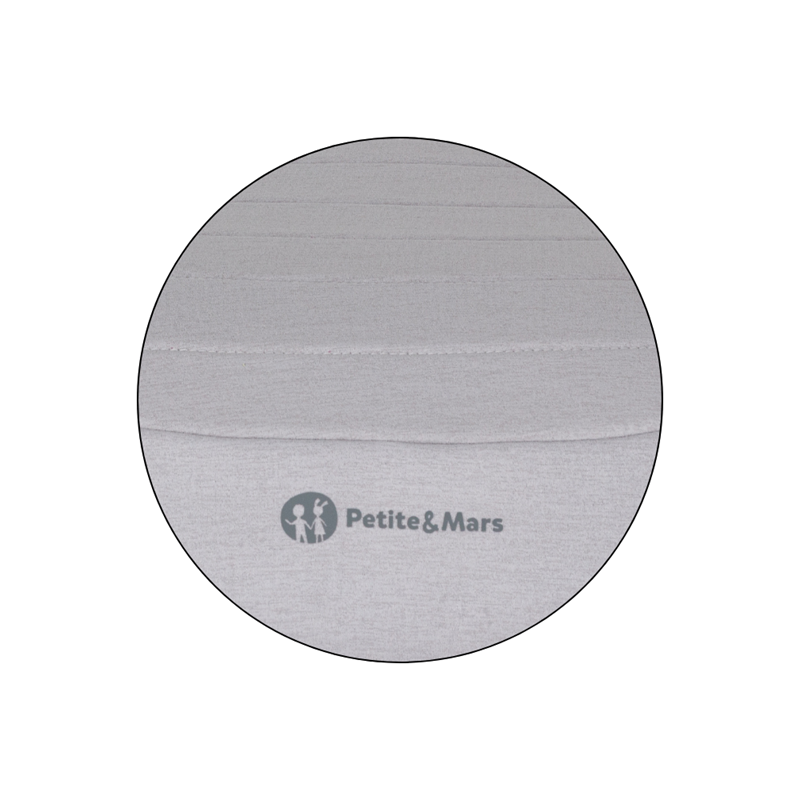Petite&Mars inaltator auto Zuno 125-150 cm Gentle Grey