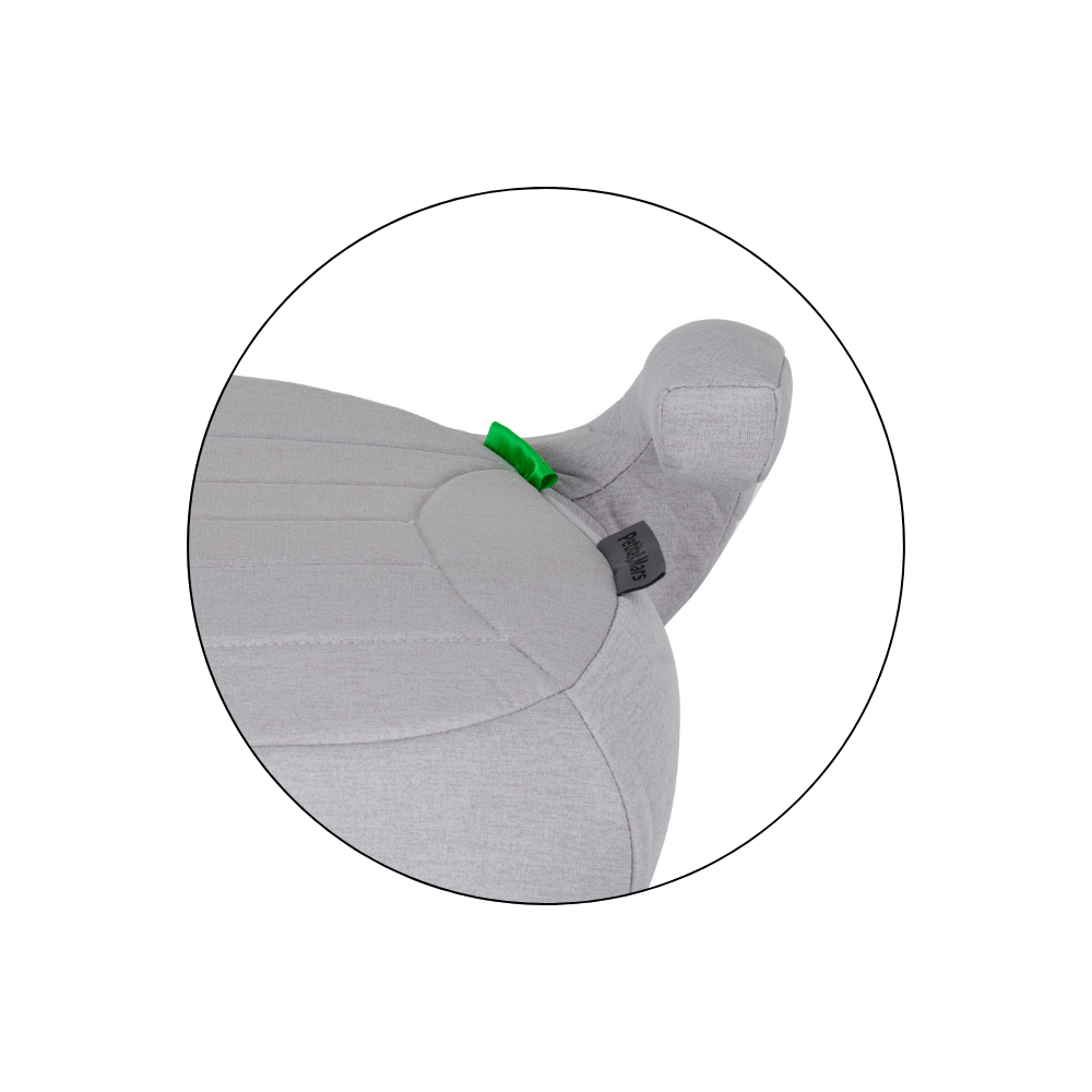 Petite&Mars inaltator auto Zuno 125-150 cm Gentle Grey