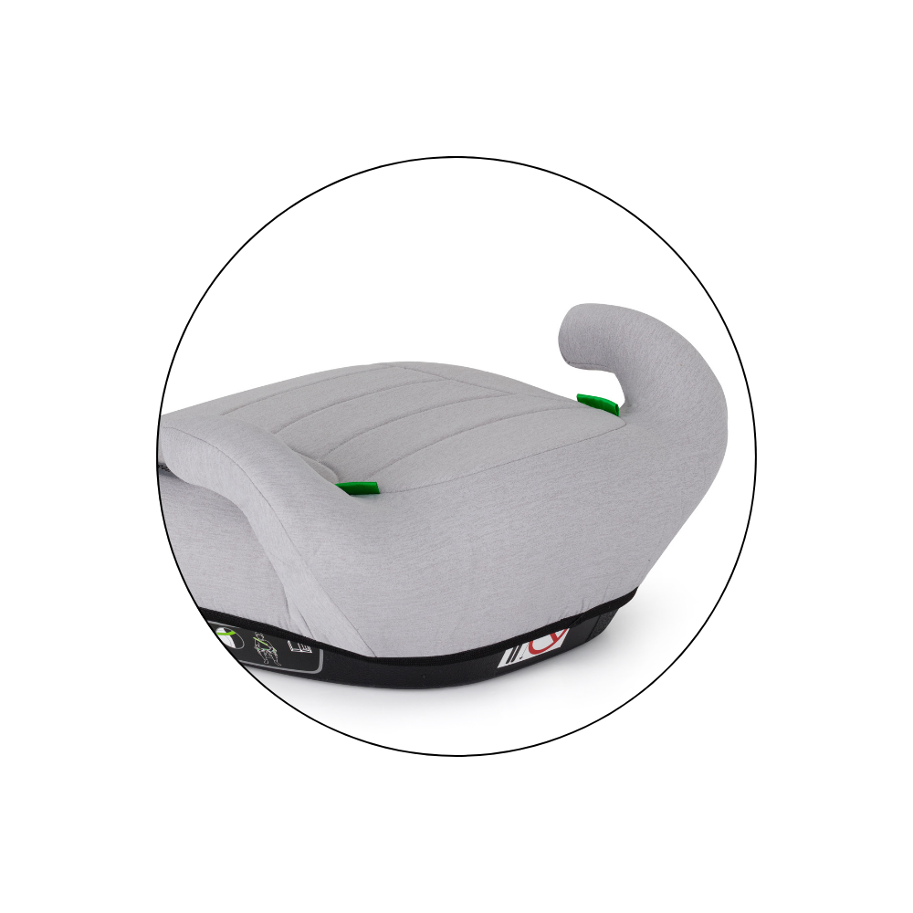 Petite&Mars inaltator auto Zuno 125-150 cm Gentle Grey