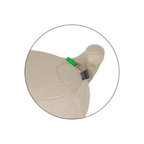 Petite&Mars inaltator auto Zuno 125-150 cm Sage Beige