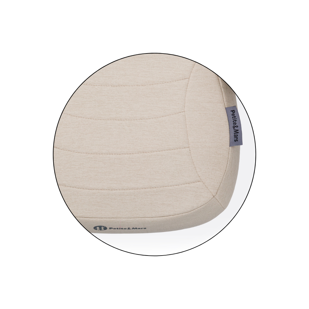 Petite&Mars inaltator auto Zuno 125-150 cm Sage Beige