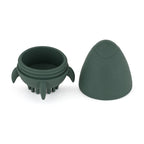 Petite&Mars jucarie de baie si perie silicon Splashy Rocket 6m+ Misty Green