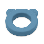 Petite&Mars jucarie dentitie si zornaitoare Bear 0m+ Petrol Blue