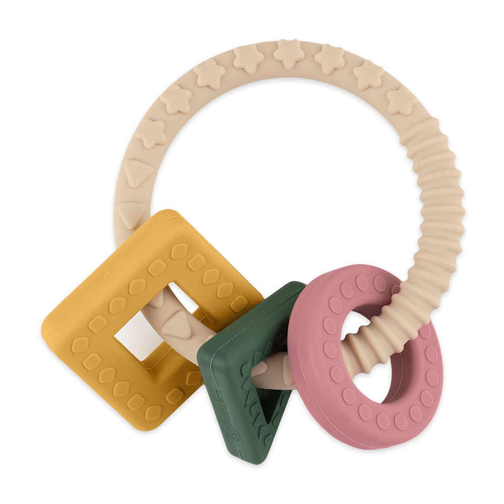 Petite&Mars jucarie dentitie silicon 0m+ Figures  Imagine principală a produsului