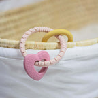 Petite&Mars jucarie dentitie silicon 0m+ Love