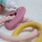 Petite&Mars jucarie dentitie silicon 0m+ Love