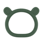 Petite&Mars jucarie dentitie silicon Teddy 0m+ Misty Green