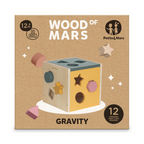 Petite&Mars jucarie lemn sortator Gravity Wood of Mars 12m+