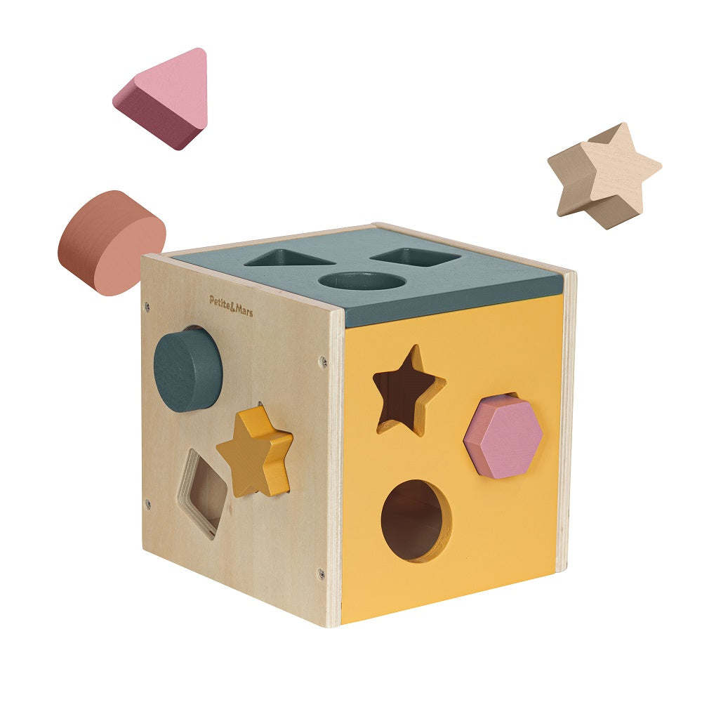 Petite&Mars jucarie lemn sortator Gravity Wood of Mars 12m+