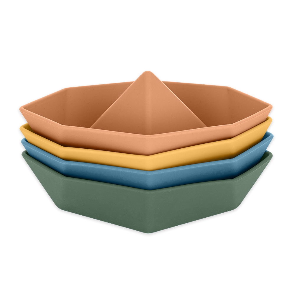 Petite&Mars jucarie silicon de baie 6m+ Ships Imagine secundară a produsului
