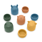 Petite&Mars jucarie silicon de baie Amigos 6m+