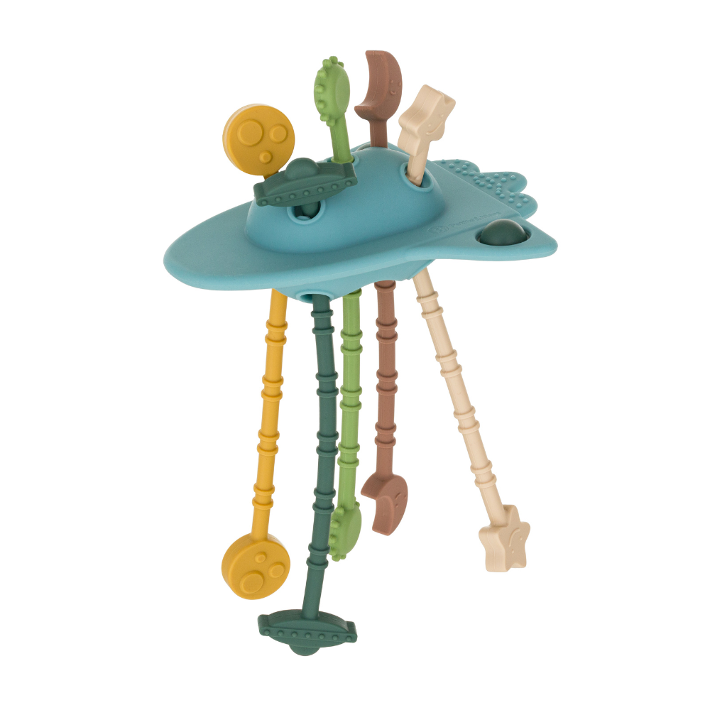 Petite&Mars jucarie silicon senzoriala Crazy Rocket 10m+ Frosted Sky Imagine principală a produsului