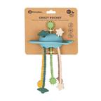 Petite&Mars jucarie silicon senzoriala Crazy Rocket 10m+ Frosted Sky