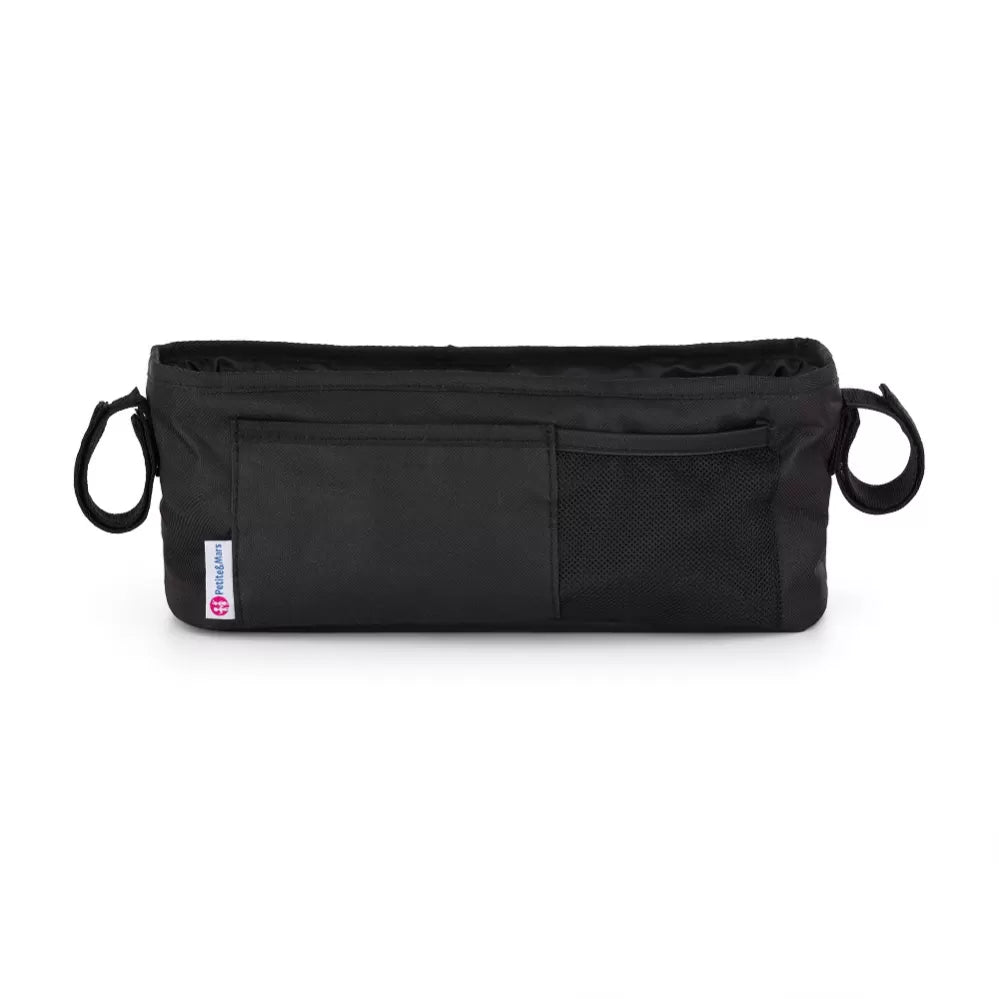 Petite&Mars organizator carucior Pocket 0m+ Absolute  Black Imagine secundară a produsului
