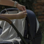 Petite&Mars parasolar carucior si scaun auto Sunny 0m+ Champagne Shower