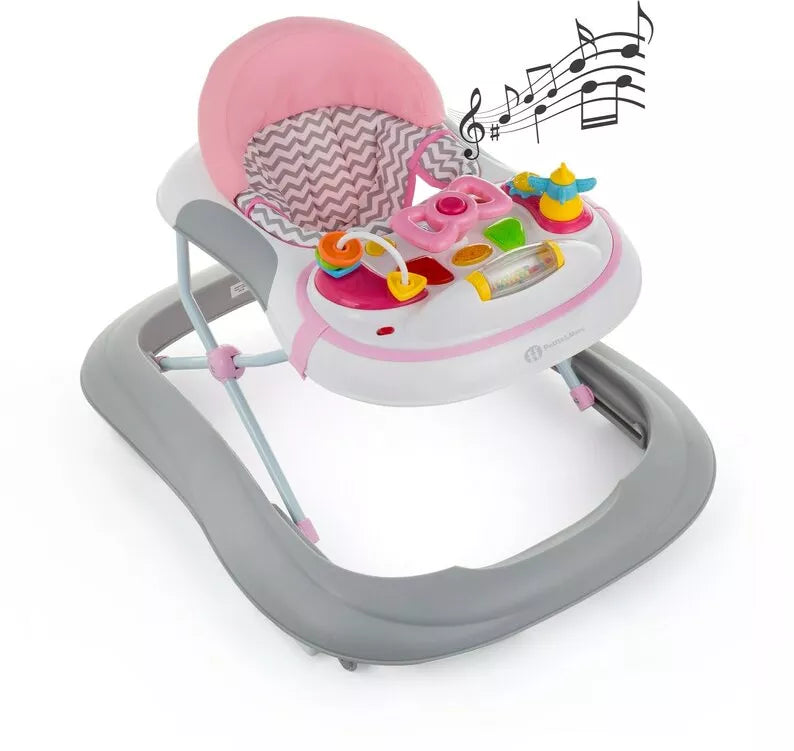 Petite&Mars premergator Monty 6m+ Chevron Pink Imagine principală a produsului