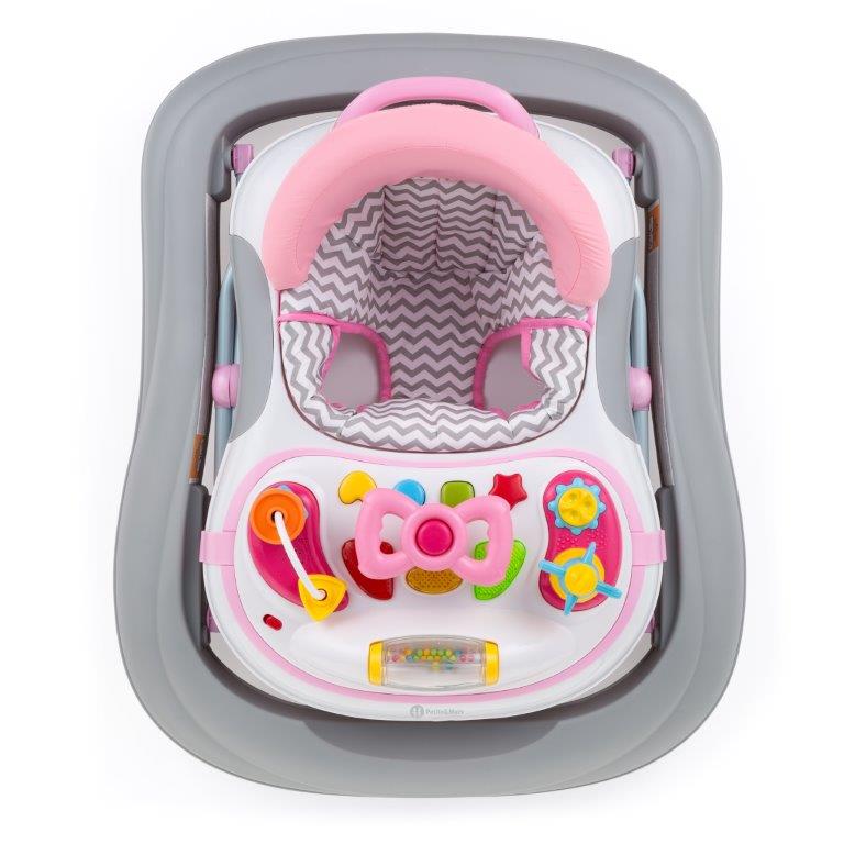 Petite&Mars premergator Monty 6m+ Chevron Pink