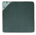 Petite&Mars prosop cu gluga LOULOU din bambus 100x100 cm Whale Song