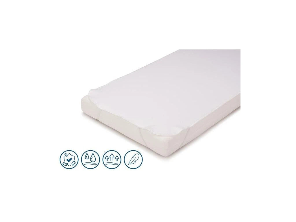 Petite&Mars protectie saltea impermeabila Safe Dream 120x60 cm White Imagine principală a produsului