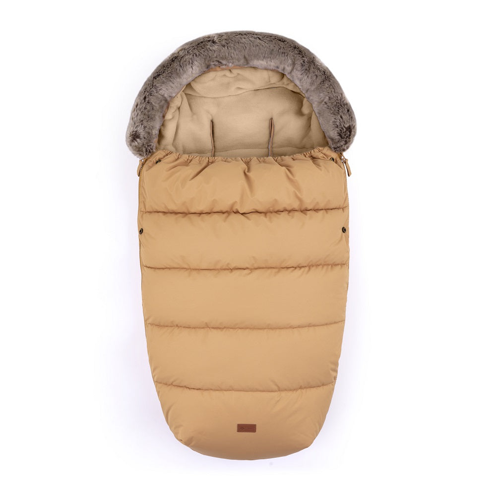 Petite&Mars sac pentru carucior 4in1 Comfy 0m+ Elegant Caramel