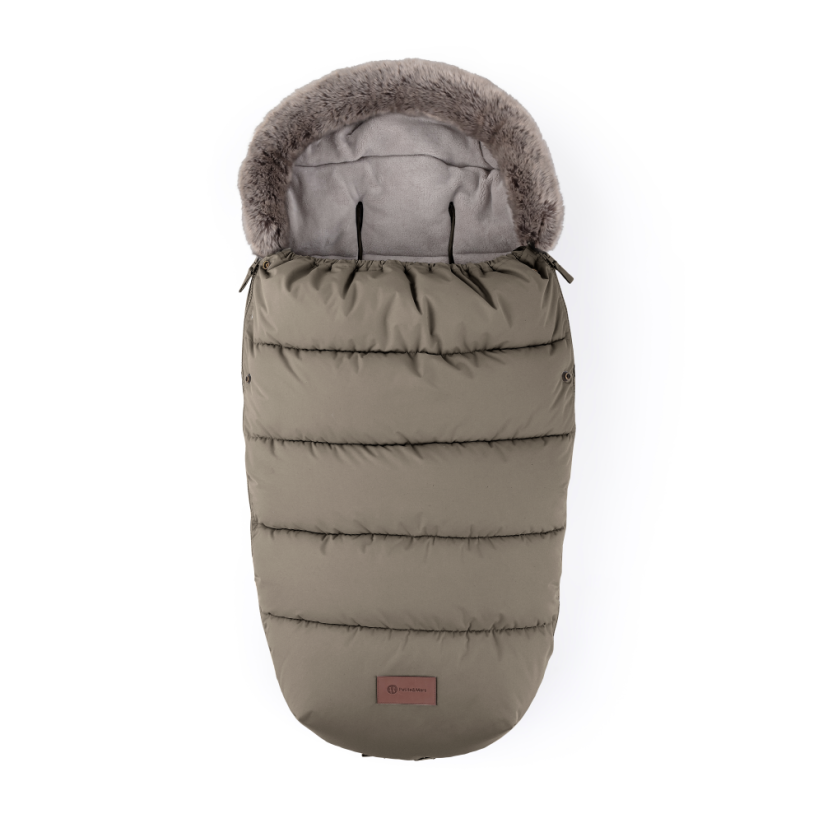 Petite&Mars sac pentru carucior 4in1 Comfy 0m+ Mocha Mousse
