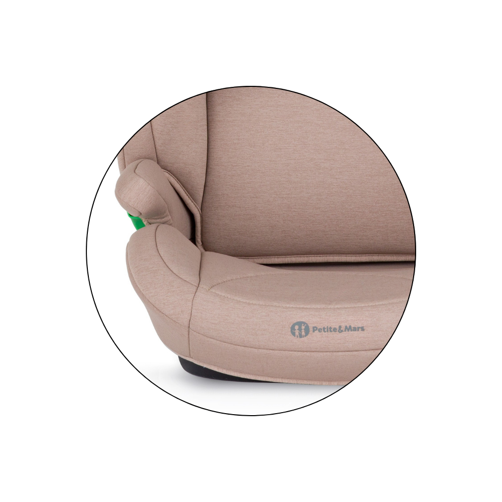 Petite&Mars scaun auto Astor Pro i-Size 100-150 cm (15-36 kg) Tan Brown