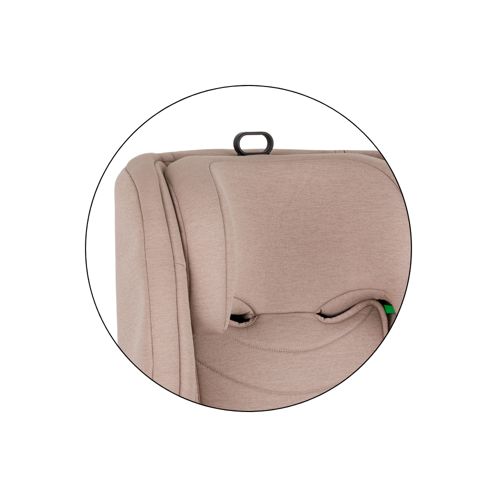 Petite&Mars scaun auto Astor Pro i-Size 100-150 cm (15-36 kg) Tan Brown