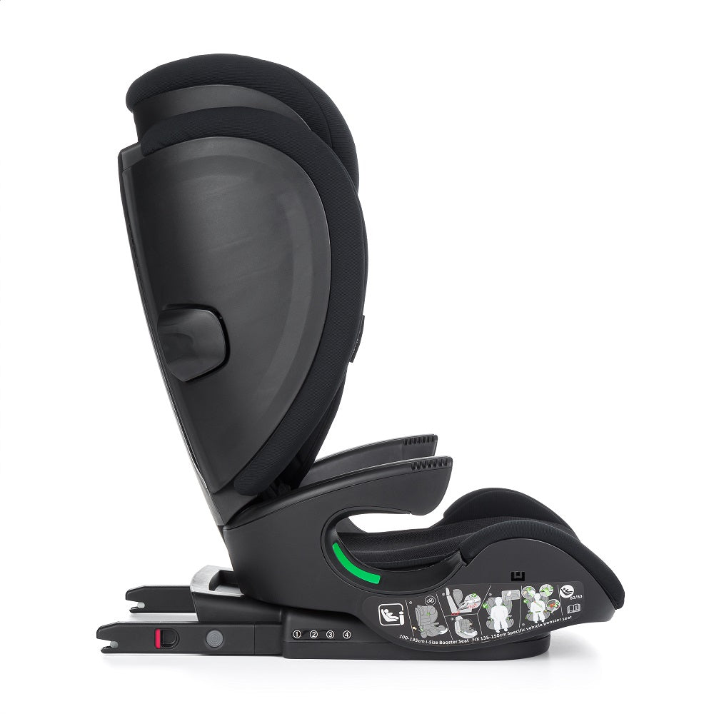 Petite&Mars scaun auto Elite Fix Pro i-Size 100-150 cm (15-36 kg) Black Air