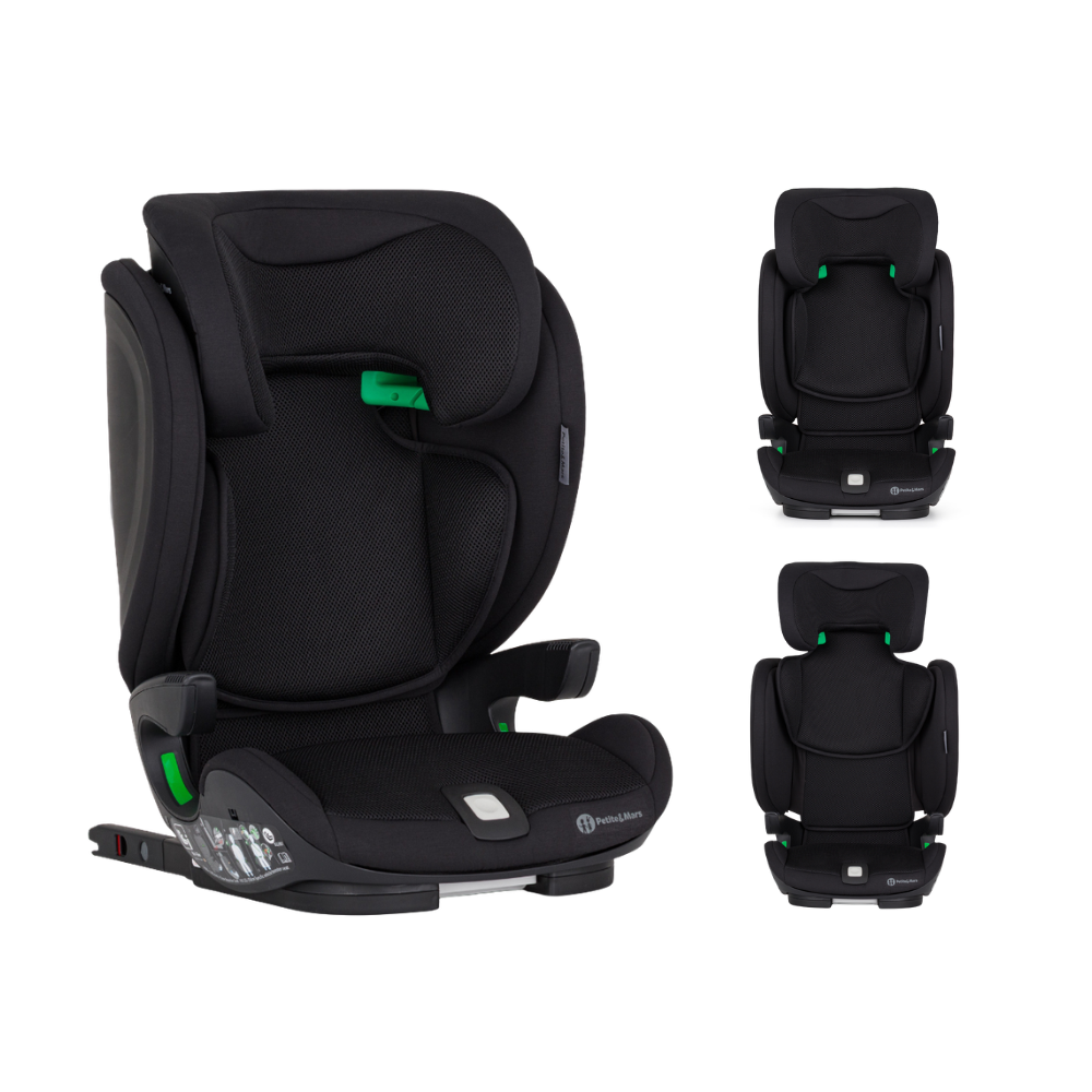 Petite&Mars scaun auto Elite Pro i-Size 100-150 cm (15-36 kg) Coal Black Air Imagine principală a produsului