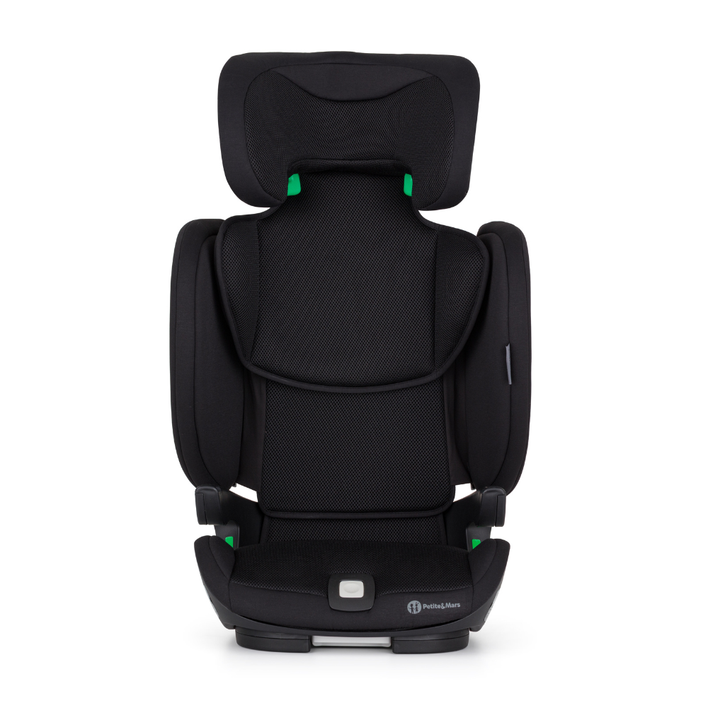 Petite&Mars scaun auto Elite Pro i-Size 100-150 cm (15-36 kg) Coal Black Air