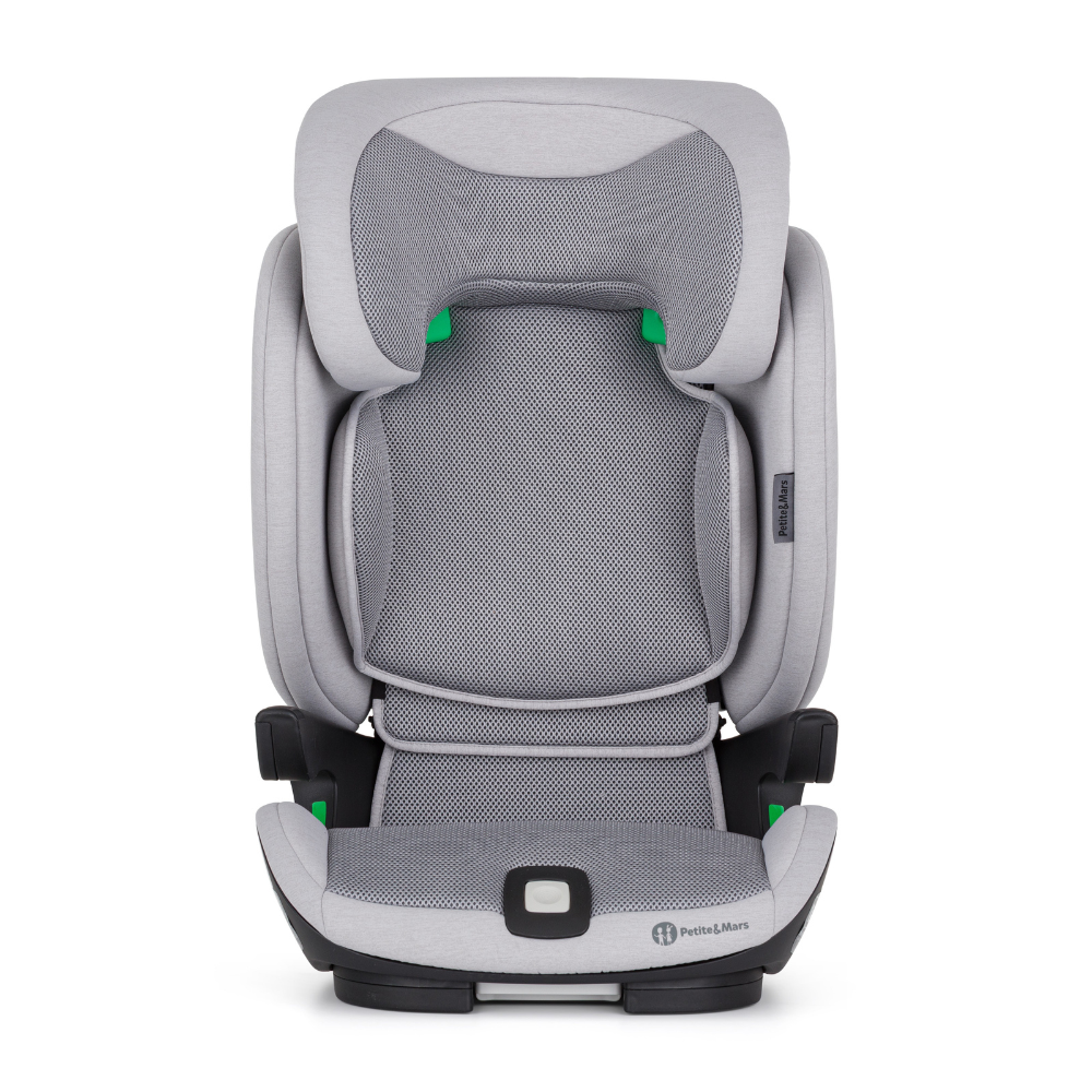 Petite&Mars scaun auto Elite Pro i-Size 100-150 cm (15-36 kg) Gentle Grey Air